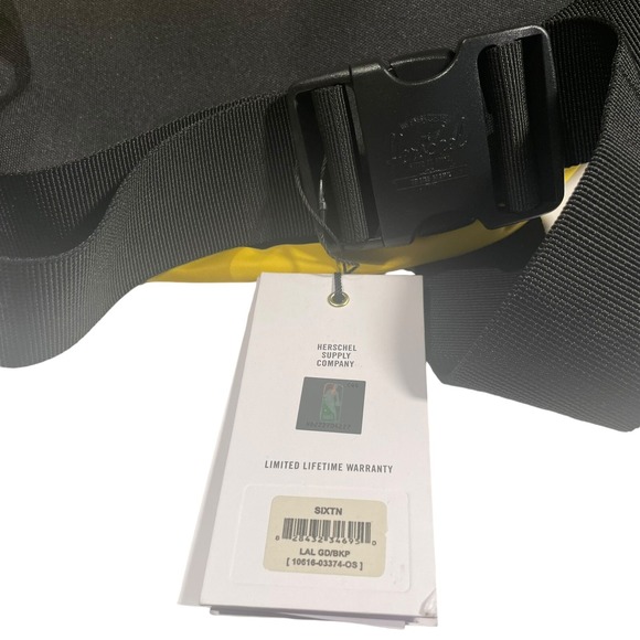Herschel Supply Co.‎ Los Angeles Lakers Gold Sixteen Hipsack Yellow Fanny Pack - Picture 7 of 9